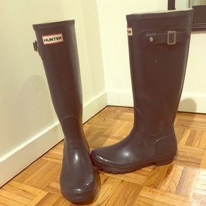 Original Tall Gloss Hunter Rain Boots
